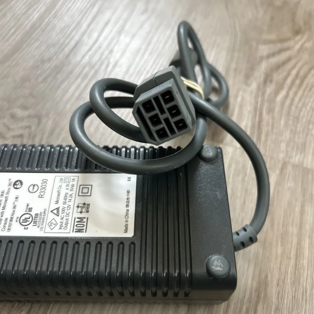 Microsoft Xbox 360 AC Adapter DPSN-168CB A Power Supply Brick OEM Genuine Tested
